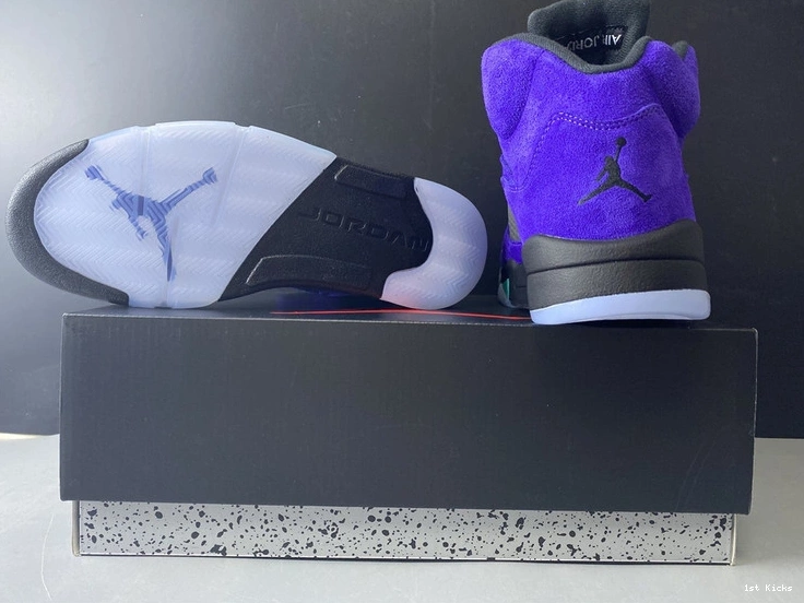 Grape” 136027-500 Jordan Air  5 “Alternate 0106